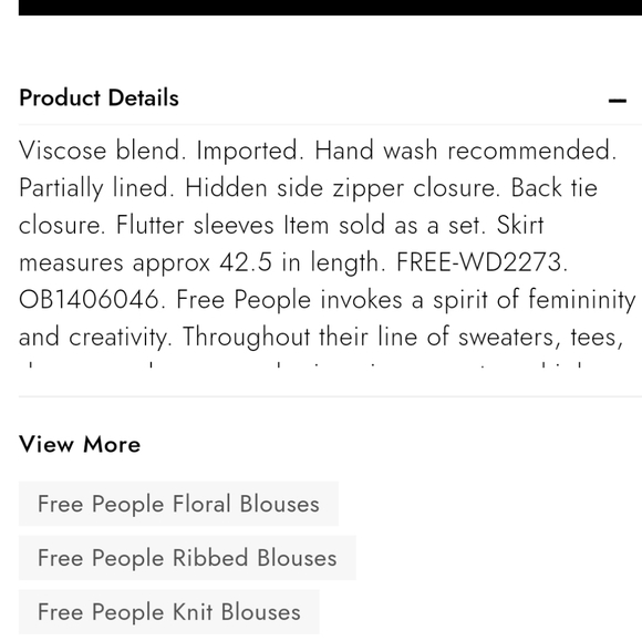 NWT Free People Bijou Set - Picture 6 of 6